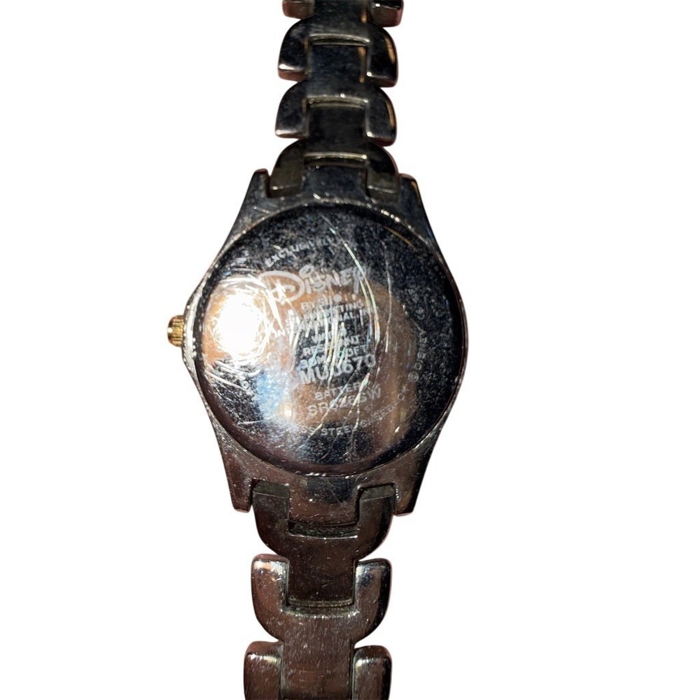 Seiko Disney Eeyore Womens Quartz Wristwatch Two-Tone Blue Dial Bracelet XLong - Picture 4 of 7